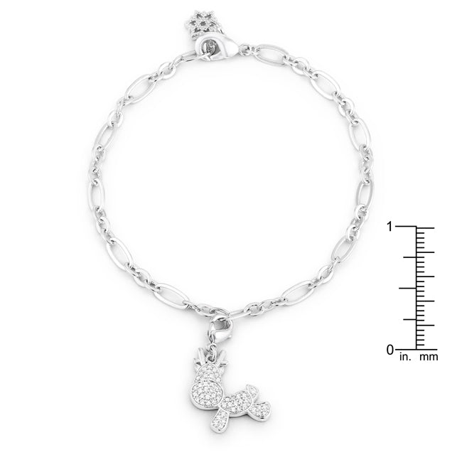 Rudy Reindeer Charm Bracelet