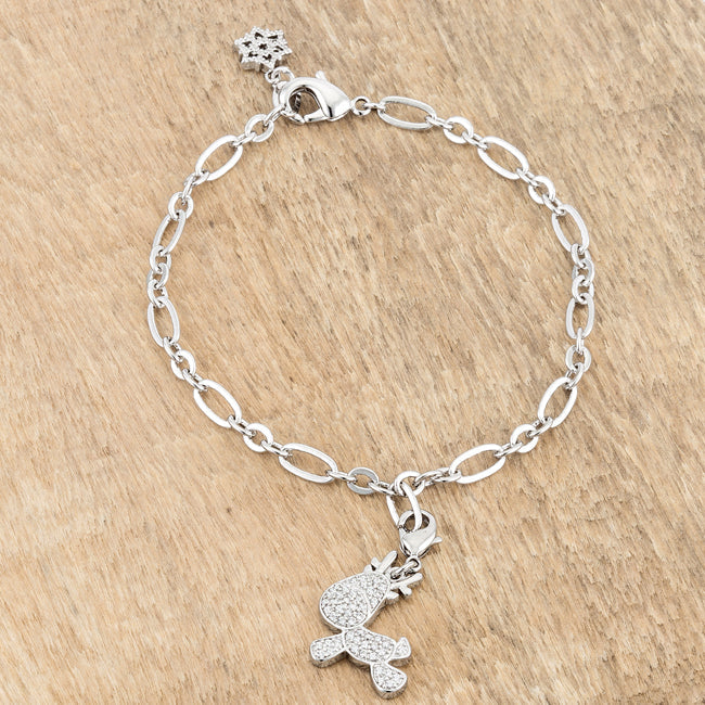 Rudy Reindeer Charm Bracelet