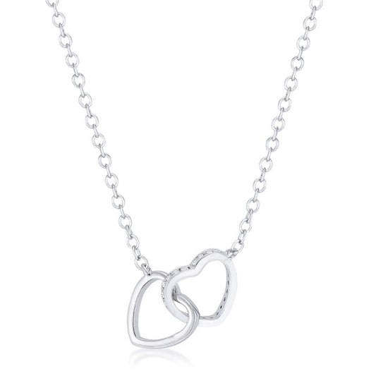 Interlocking Hearts Necklace